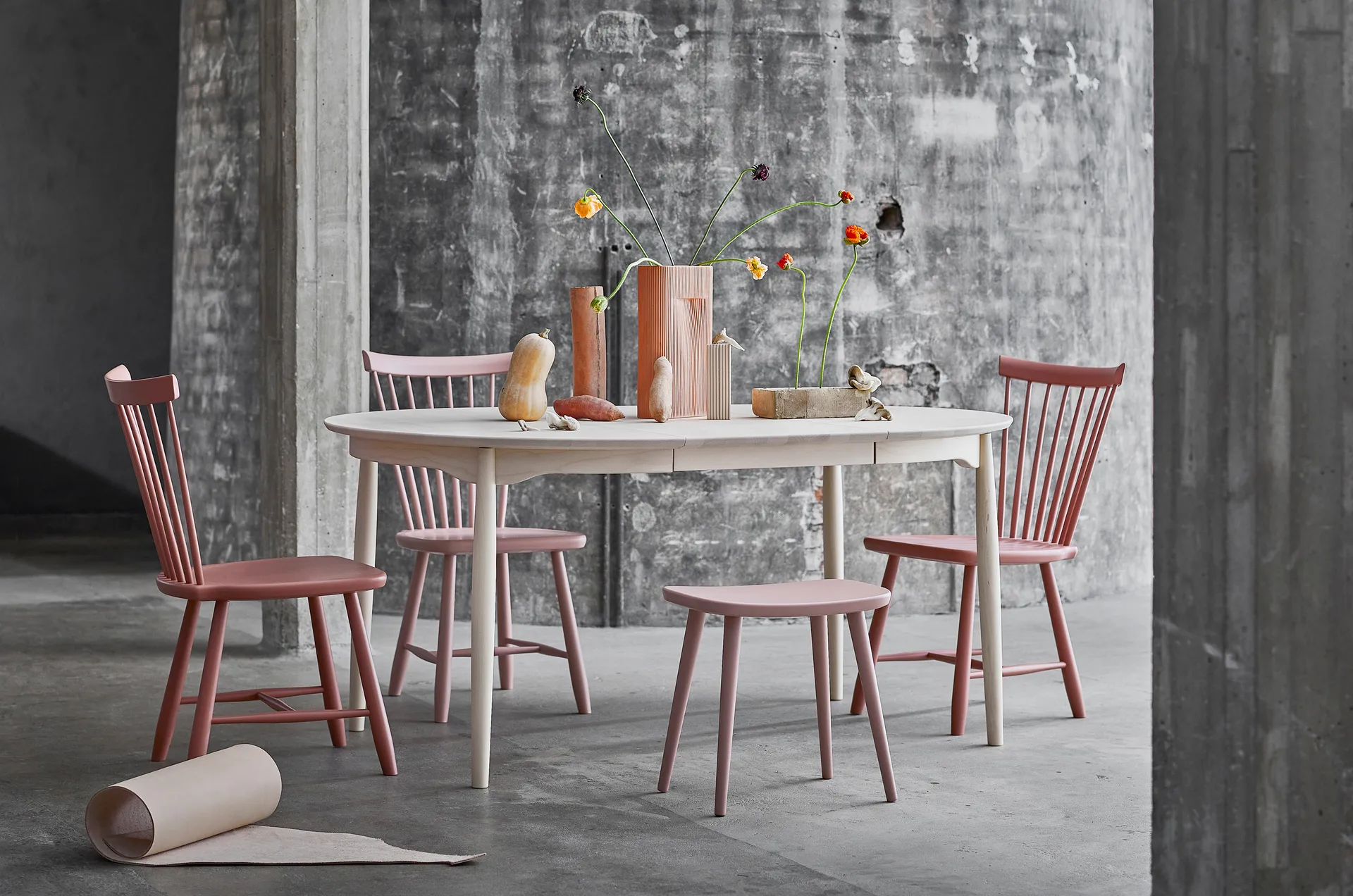 Lilla Åland chair, Brick 42 (beech) Stolab