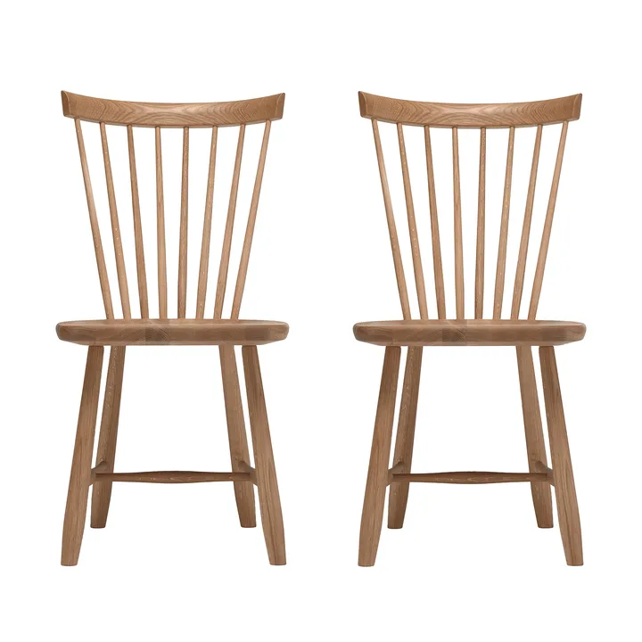 Lilla Åland chair, Natural oil (oak), 2-pack - Stolab