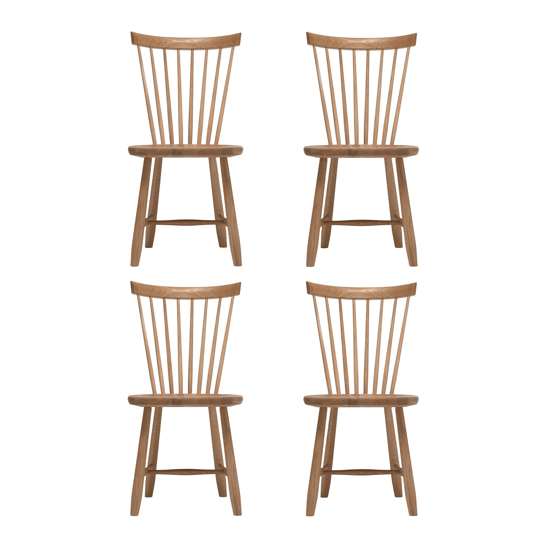 Lilla Åland chair, Natural oil (oak), 4-pack Stolab