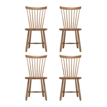 Lilla Åland chair, Natural oil (oak), 4-pack - Stolab