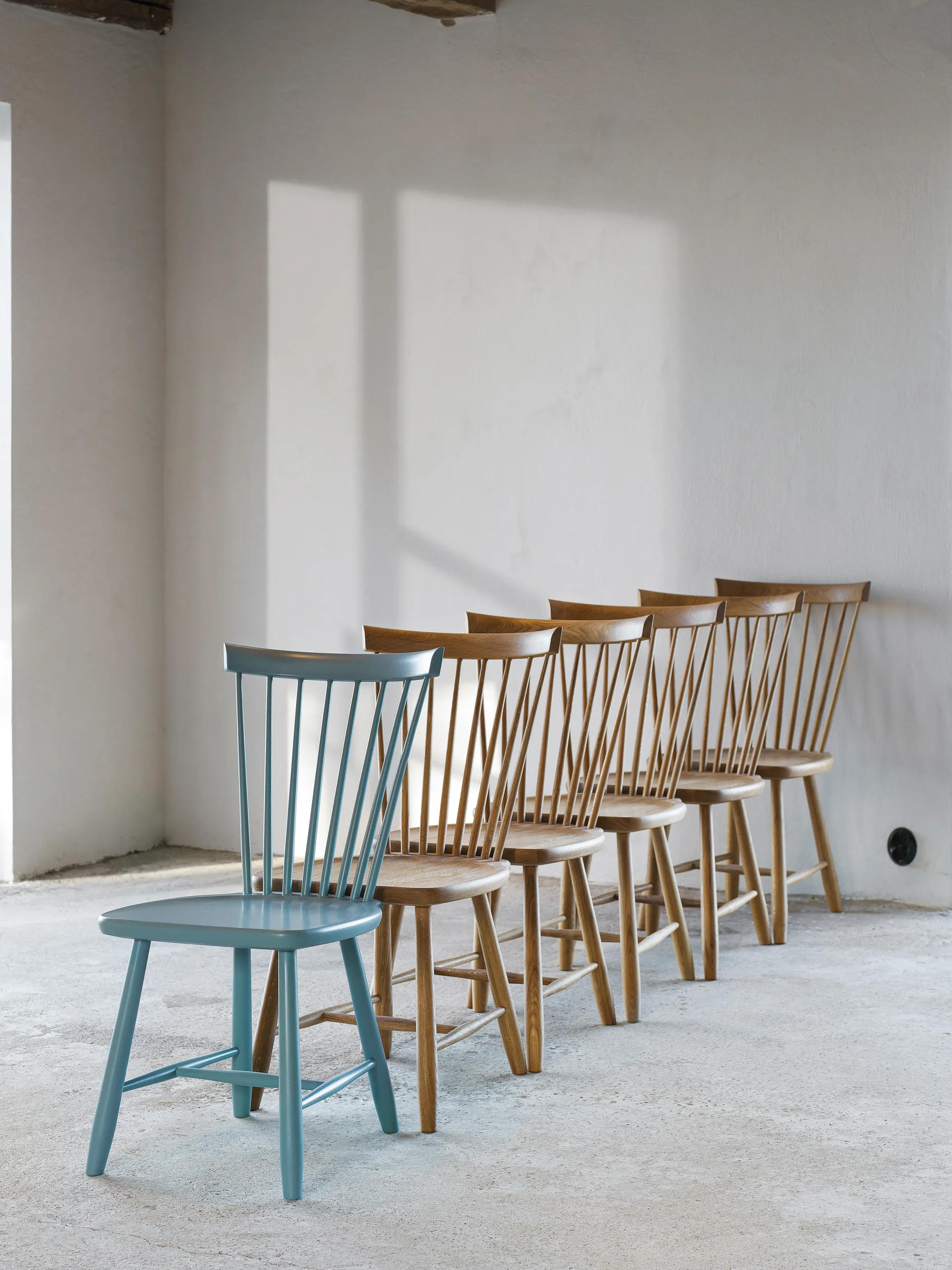 Lilla Åland chair, Natural oil (oak), 6-pack Stolab