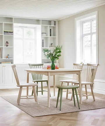 Lilla Åland chair oak - Dark grey - Stolab