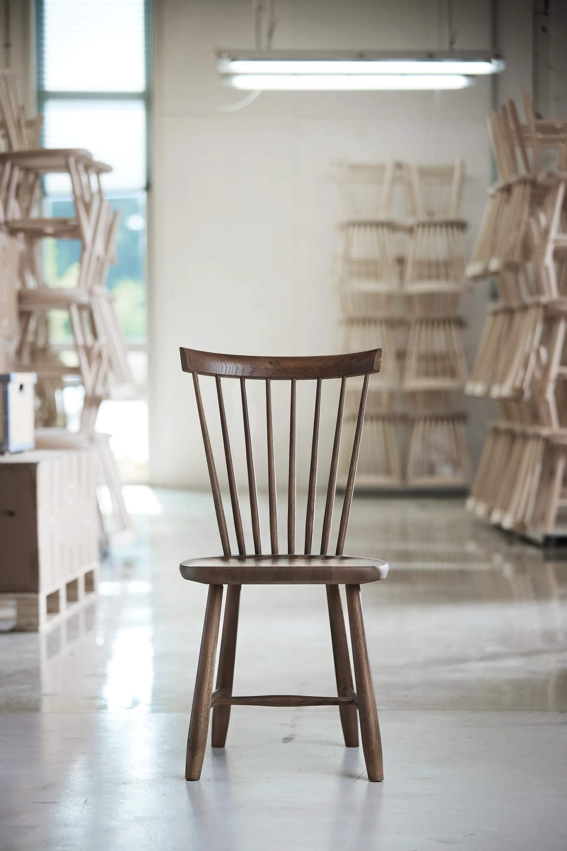Lilla Åland chair oak, Smoked oak Stolab