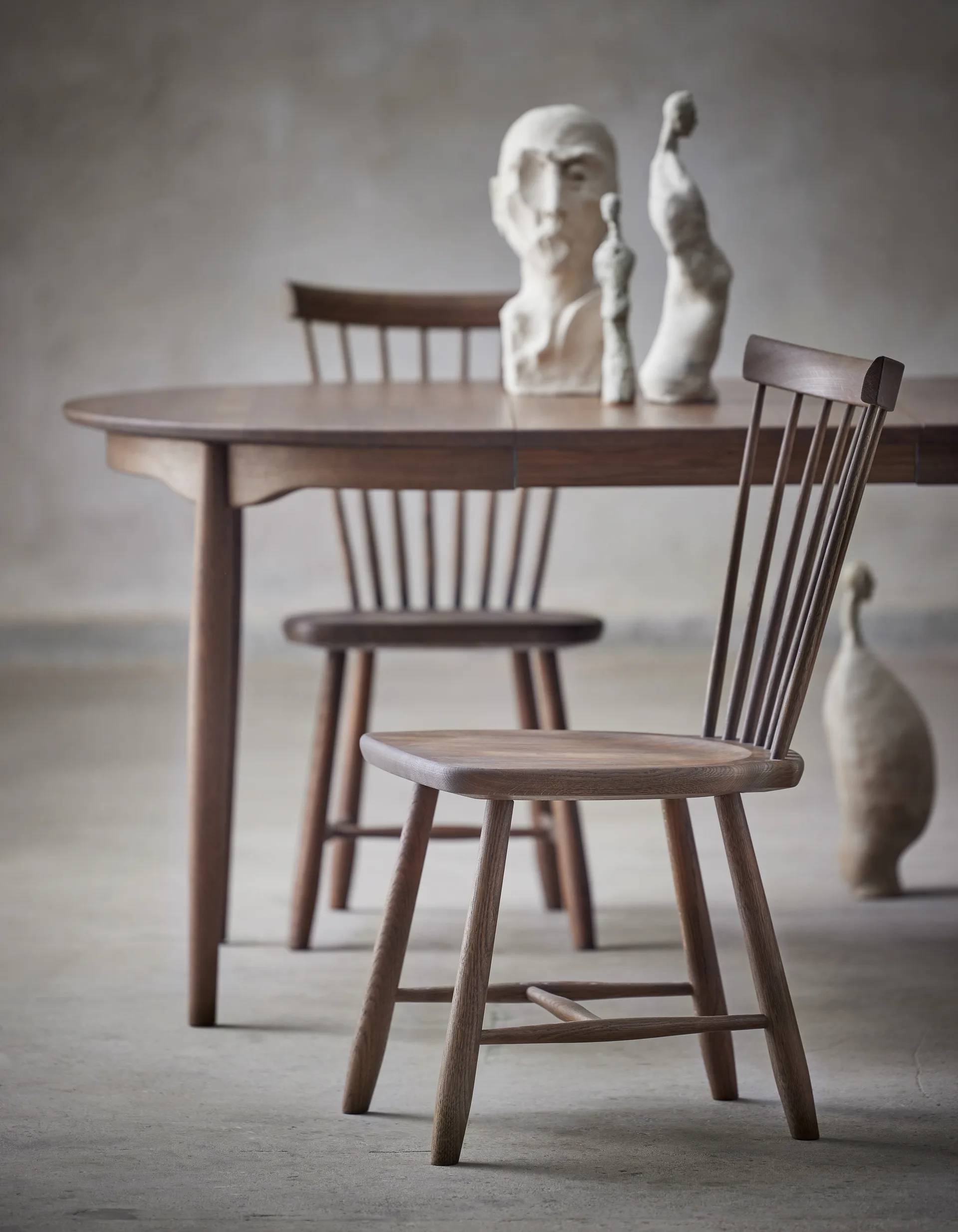 Lilla Åland chair oak, Smoked oak Stolab