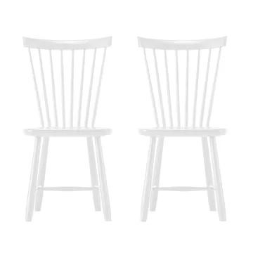 Lilla Åland chair, White (birch), 2-pack - Stolab