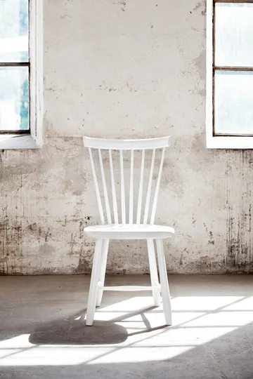 Lilla Åland chair, White (birch), 4-pack - Stolab