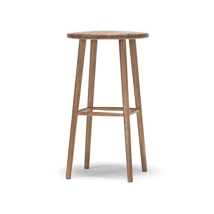 Miss Button bar stool - Oak natural oil. high - Stolab