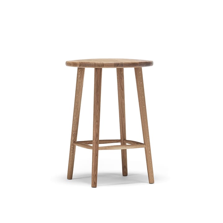 Miss Button bar stool - Oak natural oil. medium - Stolab