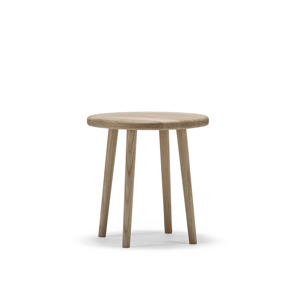 Stolab Miss Button stool Oak natural oil. low | Scandinavian Design | Stools | Beige