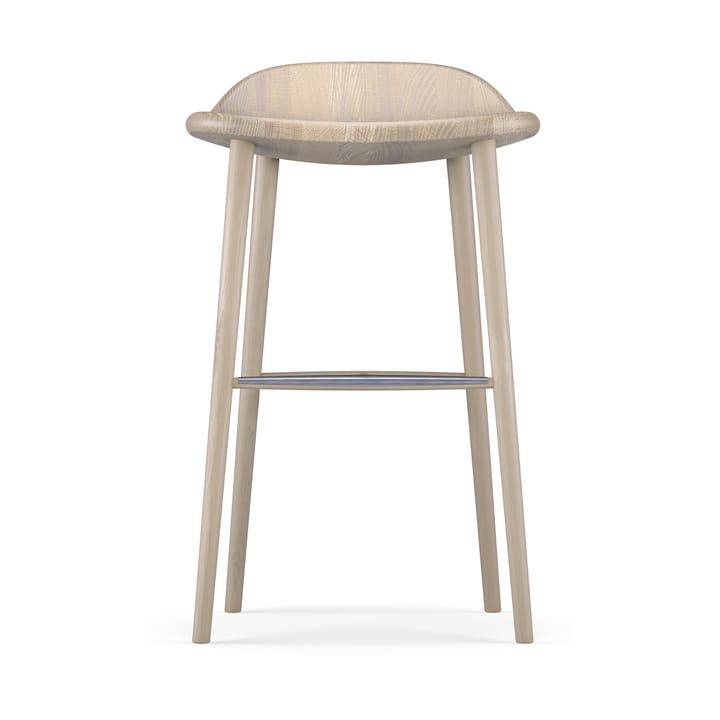 Miss Holly bar stool H78 - Oak light matte lacquered - Stolab