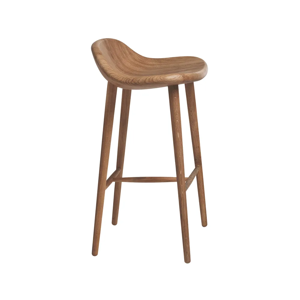 Stolab Miss Holly bar stool Oak natural oil | Scandinavian Design | Bar stools | Beige