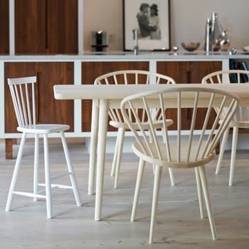 Miss Holly dining table. 175x100 cm - Birch white oiled - Stolab