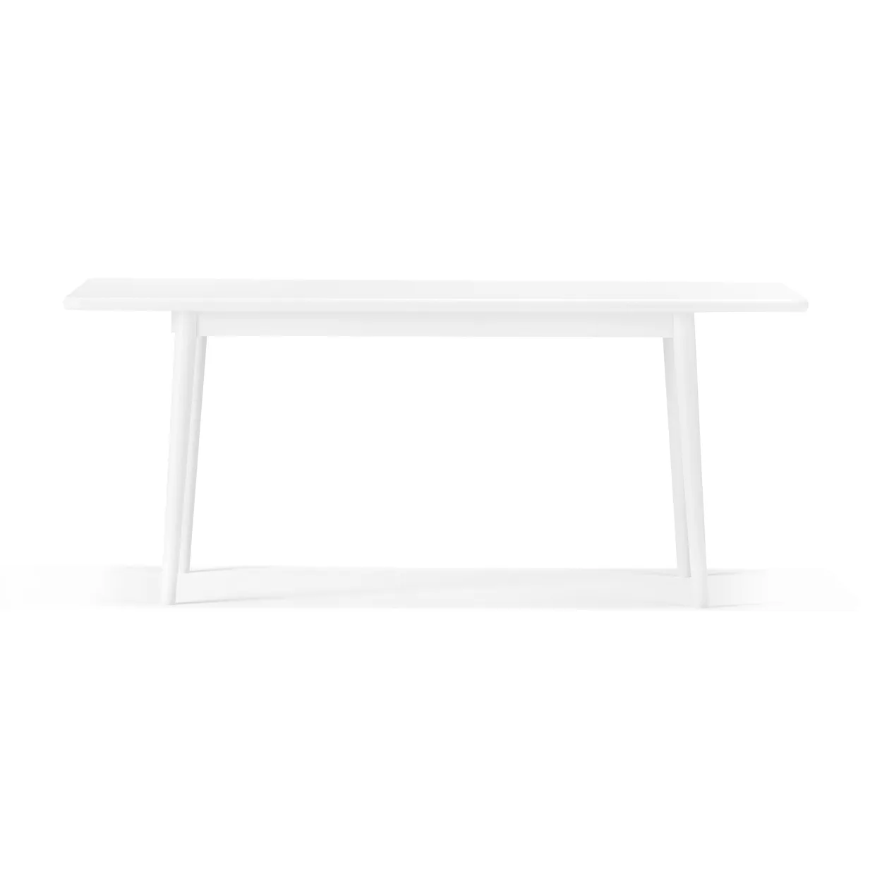 Stolab Miss Holly dining table. 175x82 cm Birch white 21