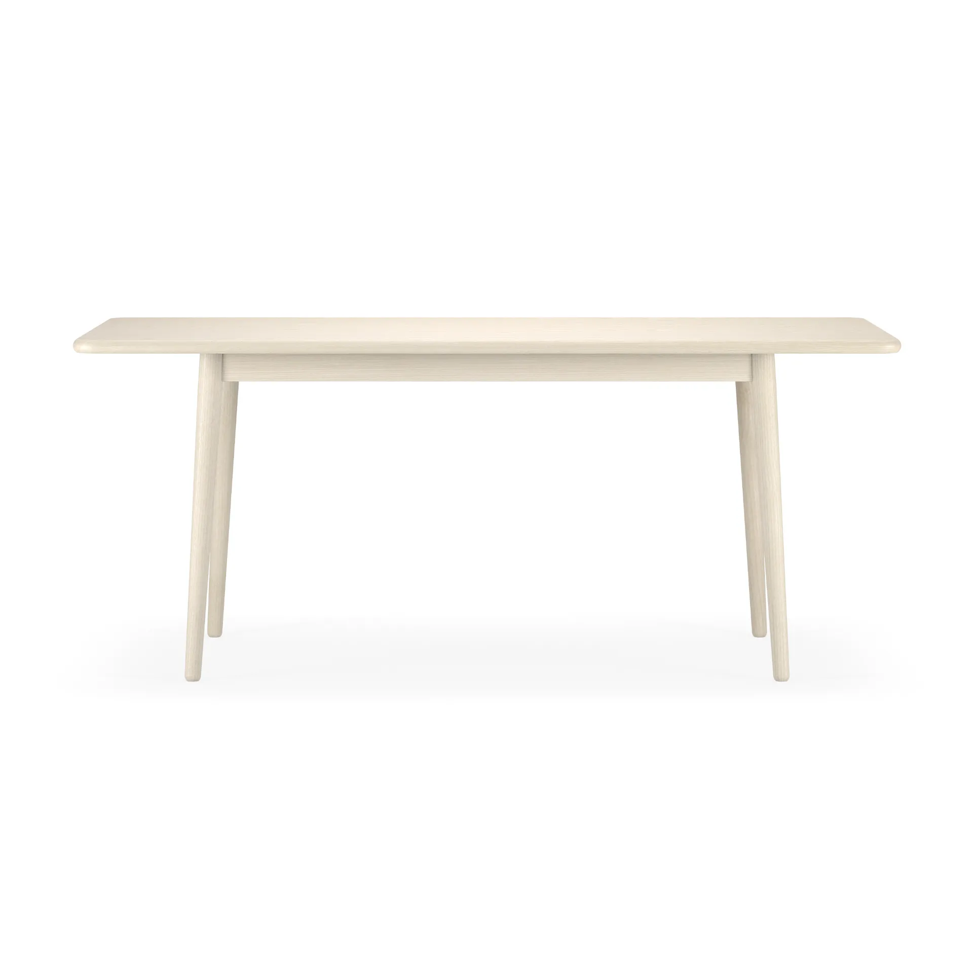 Miss Holly dining table. 175x82 cm, Birch white oiled. cannot dismantle Stolab