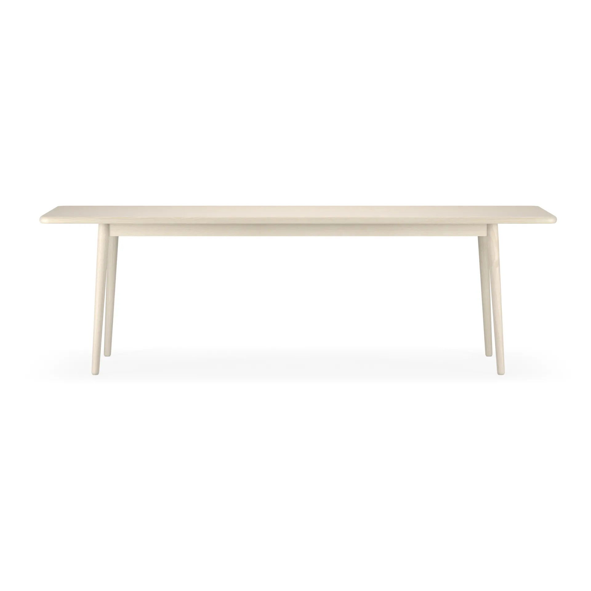 Miss Holly dining table 235x100 cm, Birch white oiled Stolab