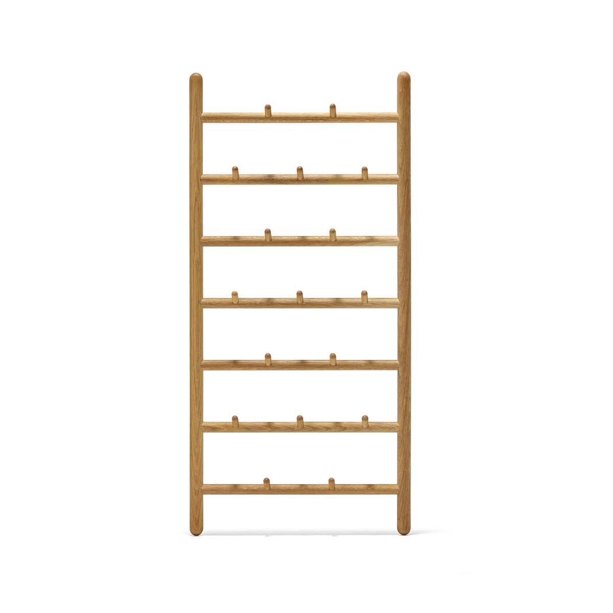 Stolab Miss Holly ribbed chair Natural oil | Scandinavian Design | Clothes hooks & hangers | Beige