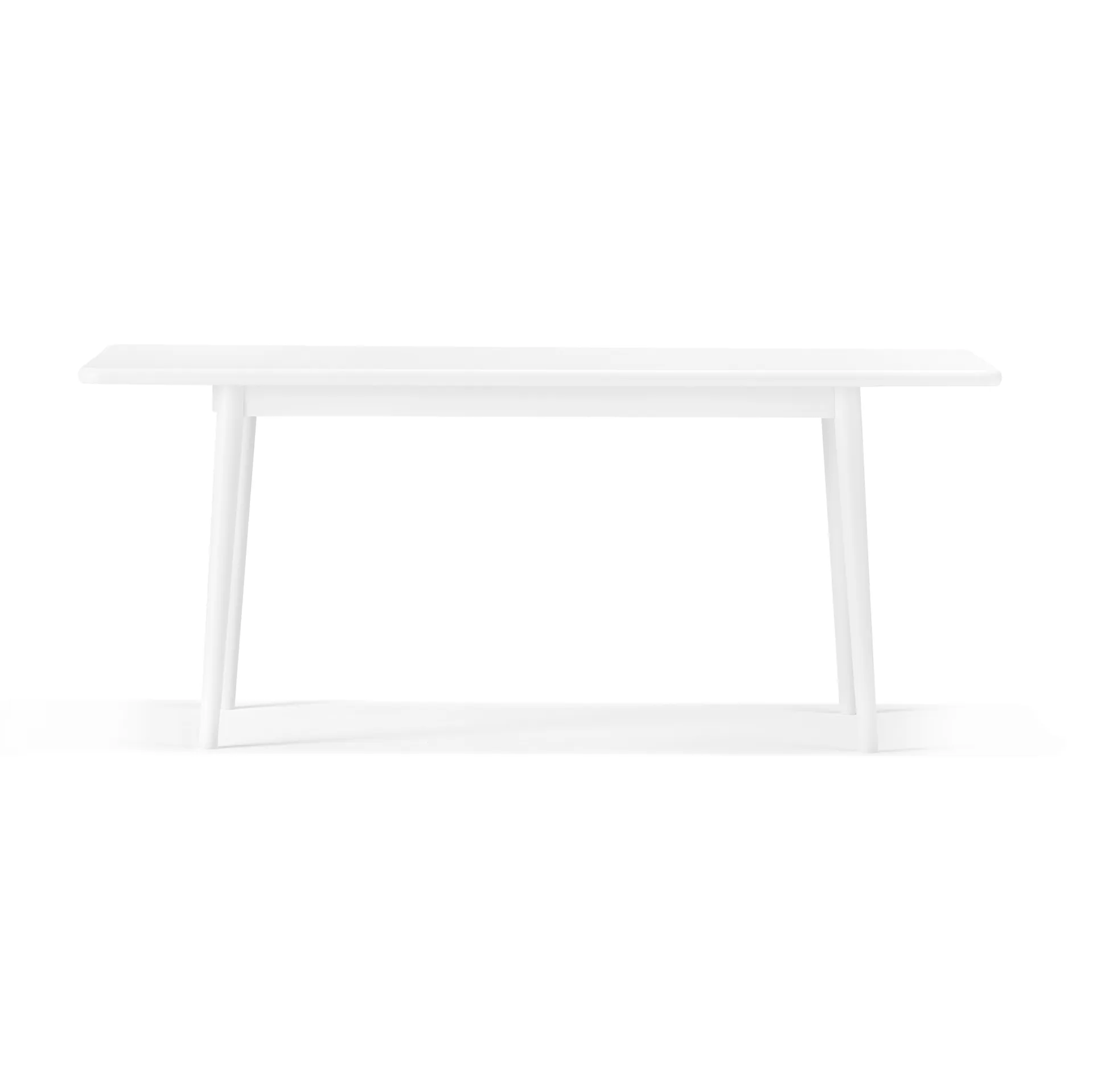 Miss Holly table 175x100 + 2 extension piece 2x50 cm, Birch 21 white Stolab