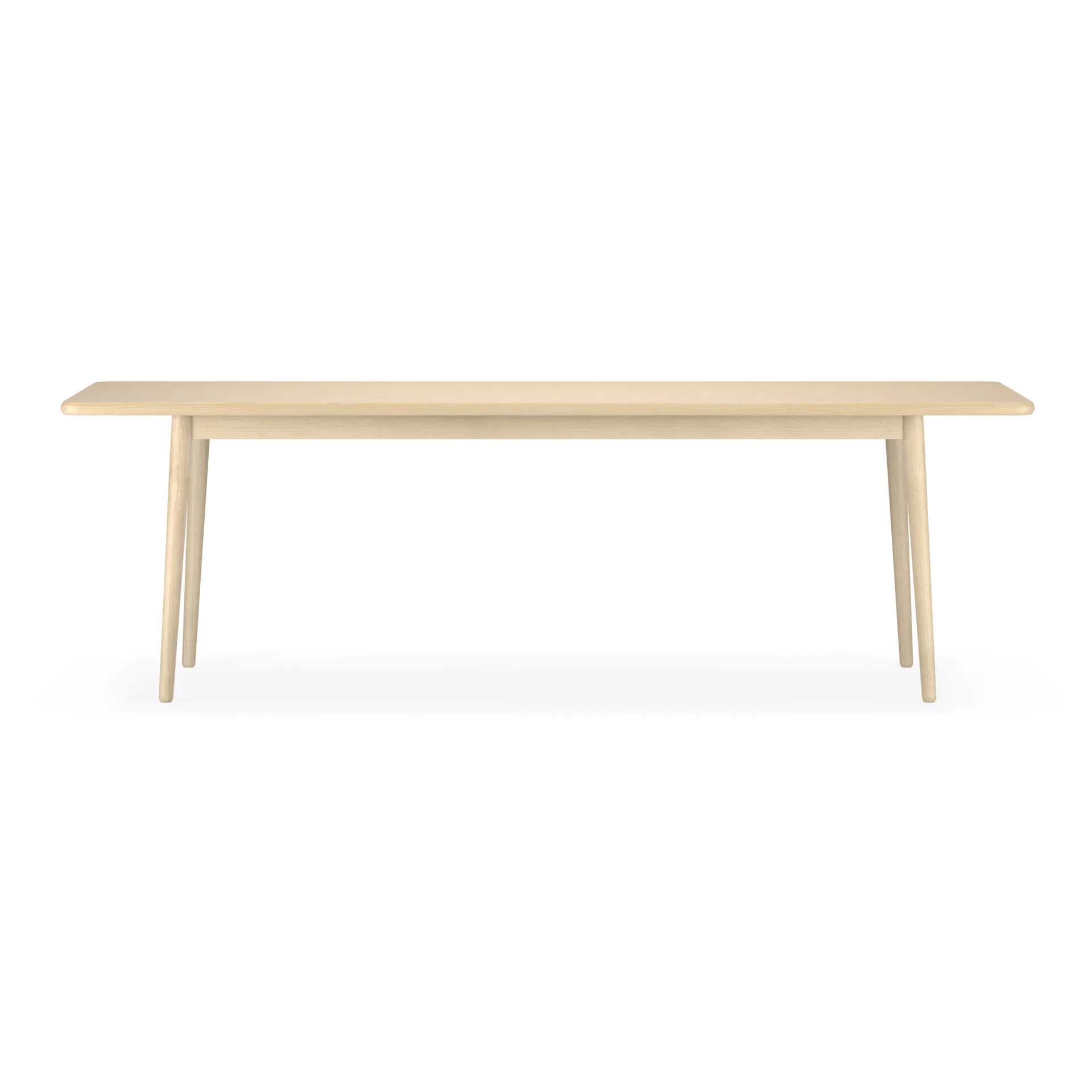Miss Holly table 235x82 + 1 extension piece 50 cm, Birch natural oil Stolab