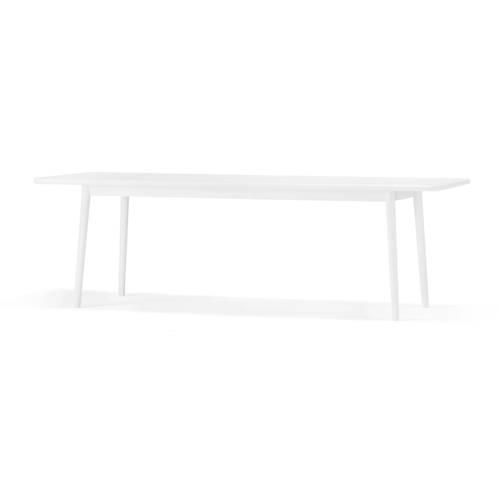 Miss Holly table 235x82 + 2 extension pieces 2x50 cm, Birch 21 white Stolab