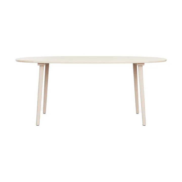 Miss Tailor dining table - Birch light matte lacquer, 180x90 cm - Stolab