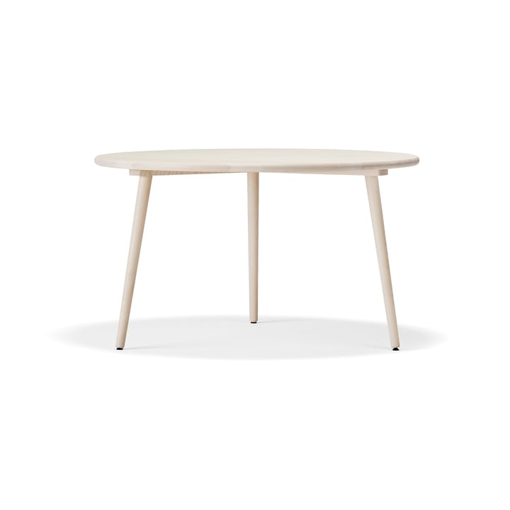 Miss Tailor dining table round Ø130 cm - Birch light matt lacquered. fixed disk - Stolab