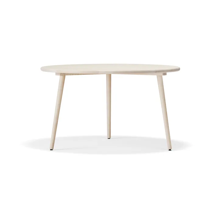 Miss Tailor dining table round Ø130 cm - Birch light matt lacquered - Stolab