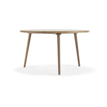 Miss Tailor dining table round Ø130 cm - Oak naturell oil fixed disk - Stolab