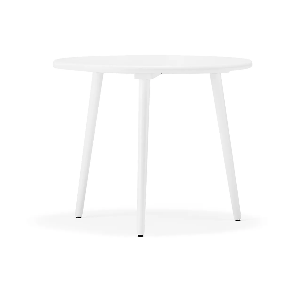 Stolab Miss Tailor round dining table Birch 21 white