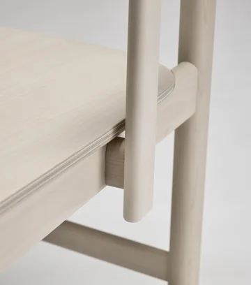 Pal armchair - Birch light matte lacquered - Stolab