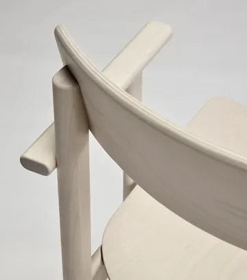 Pal armchair - Birch light matte lacquered - Stolab