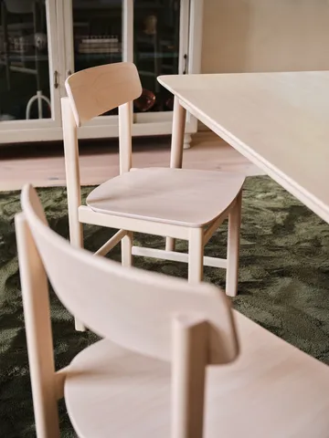 Pal armchair - Birch light matte lacquered - Stolab