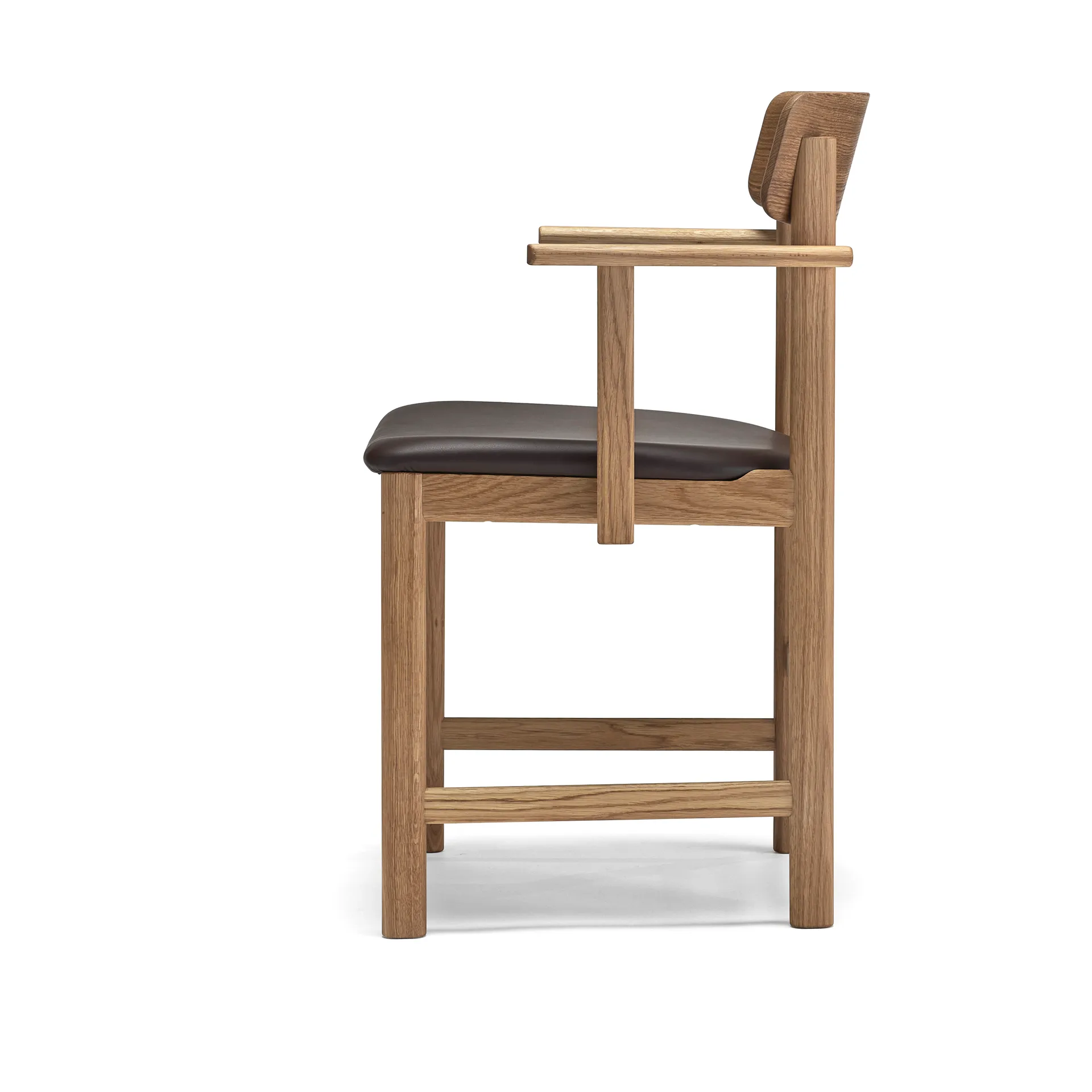 Pal armchair, Oak natural oil-Elmosoft 93129 Stolab