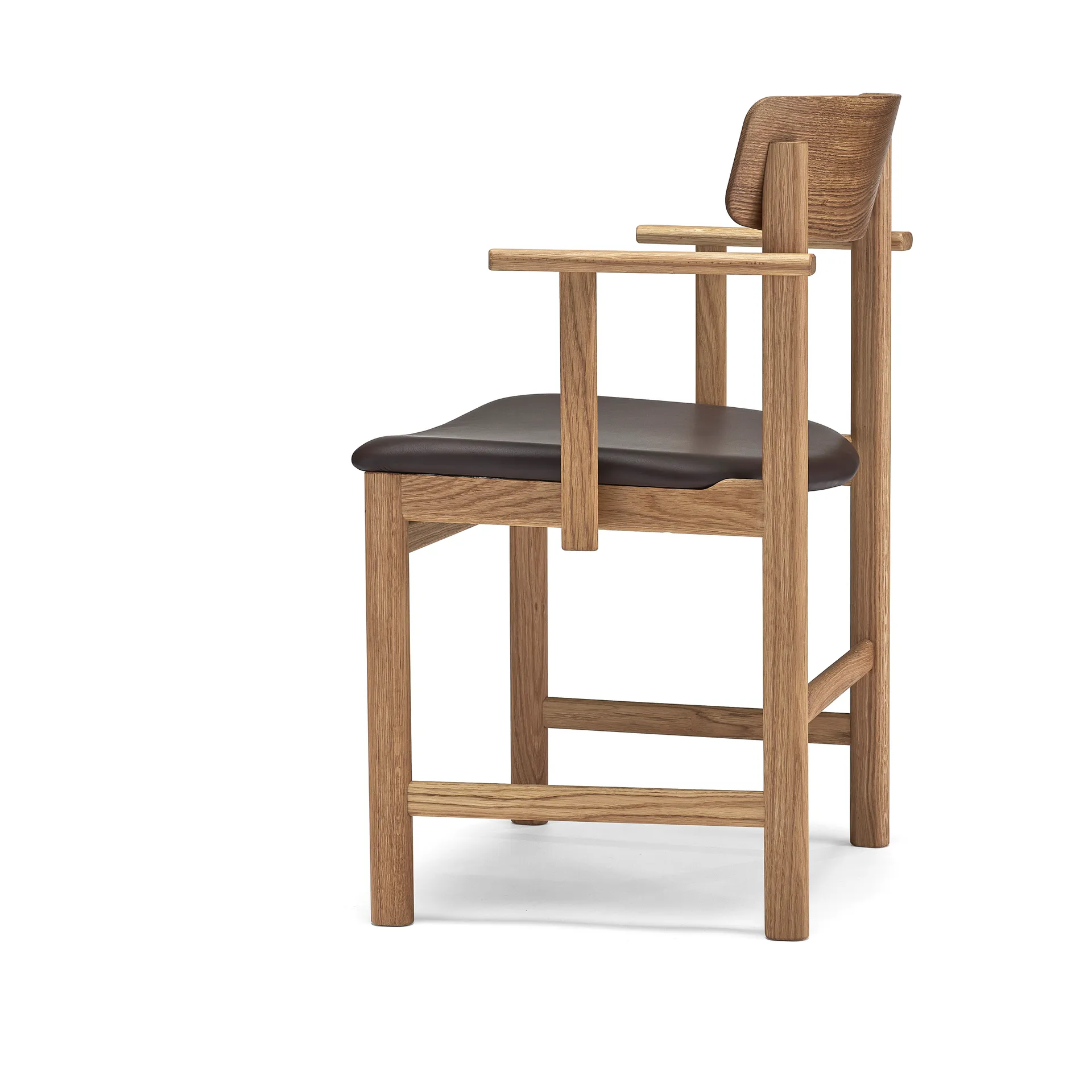 Pal armchair, Oak natural oil-Elmosoft 93129 Stolab