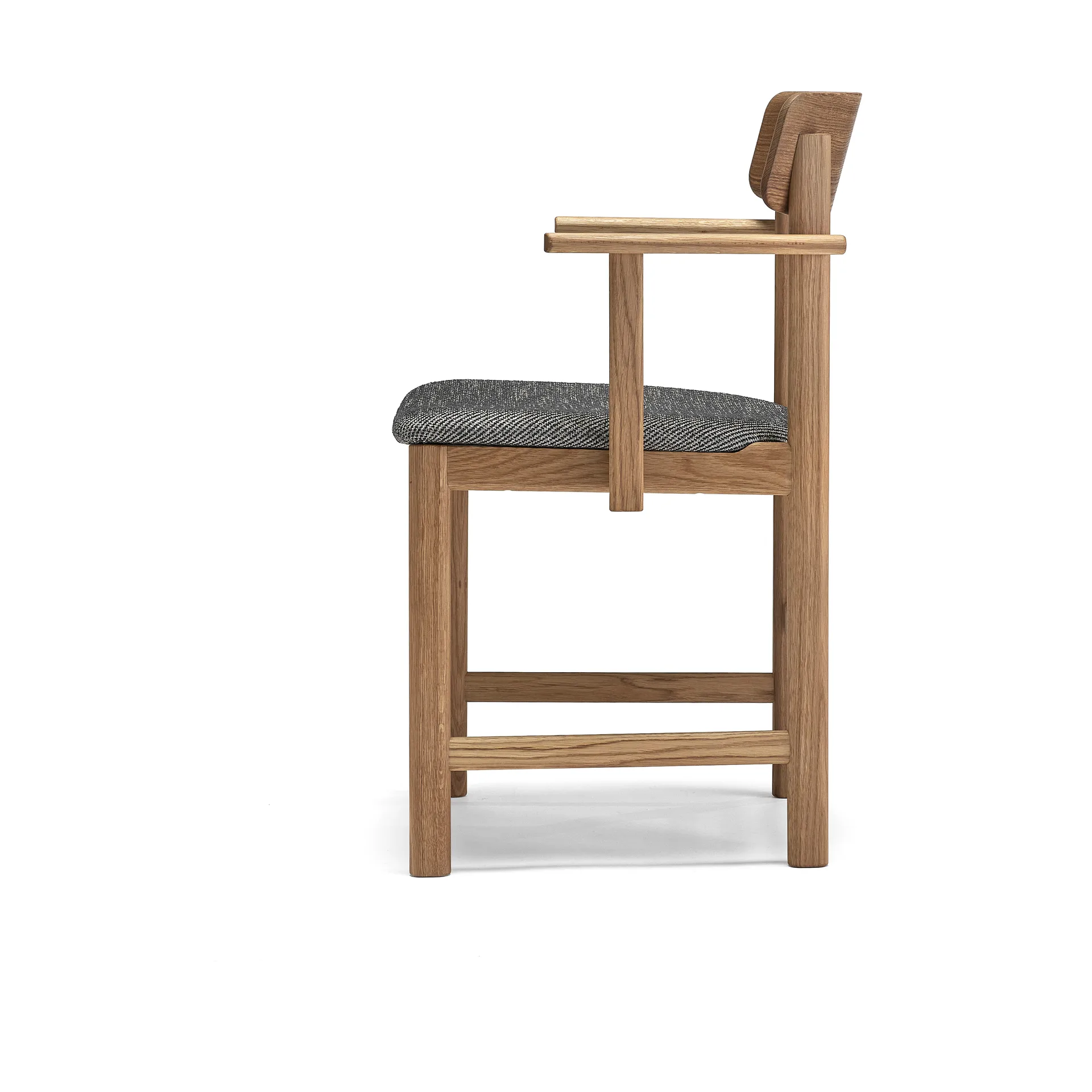 Pal armchair, Oak natural oil-Tornado V3576 Stolab