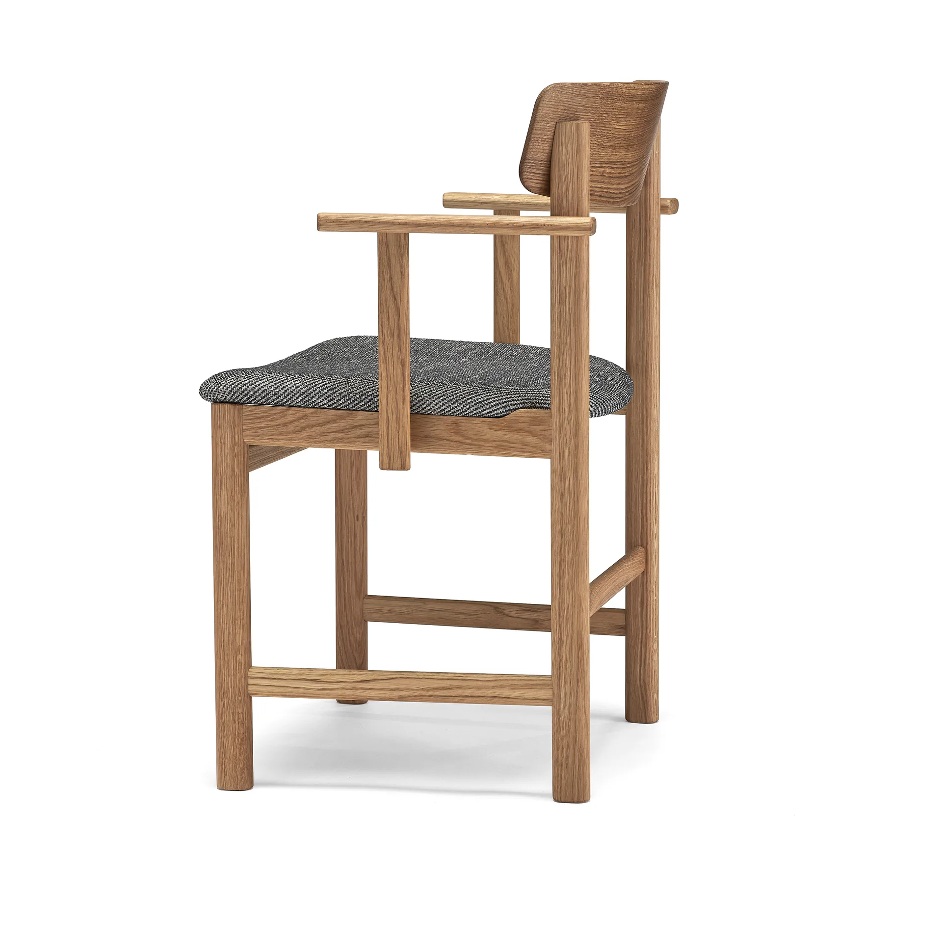 Pal armchair, Oak natural oil-Tornado V3576 Stolab