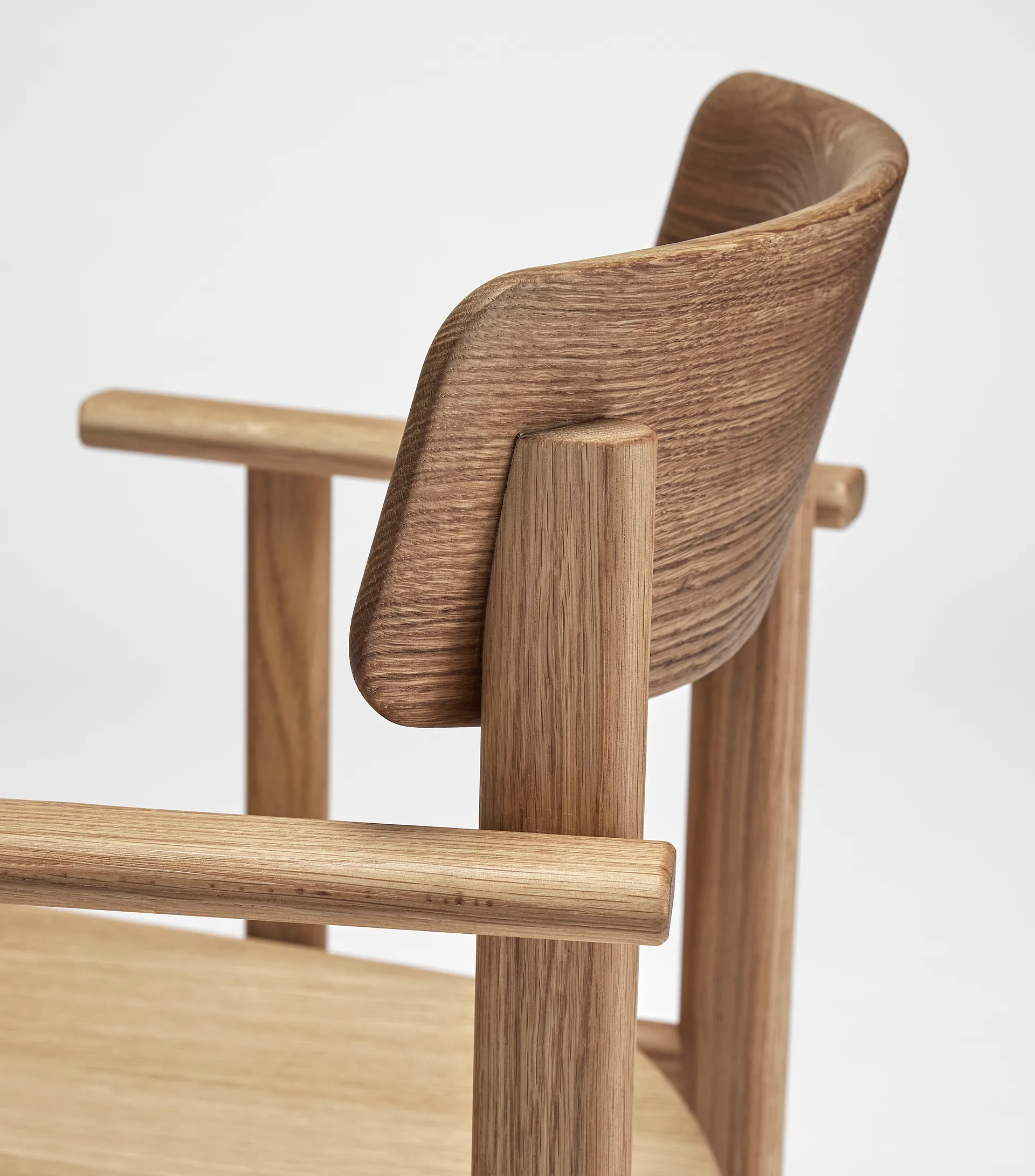 Pal armchair, Oak natural oil Stolab