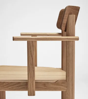 Pal armchair - Oak natural oil - Stolab