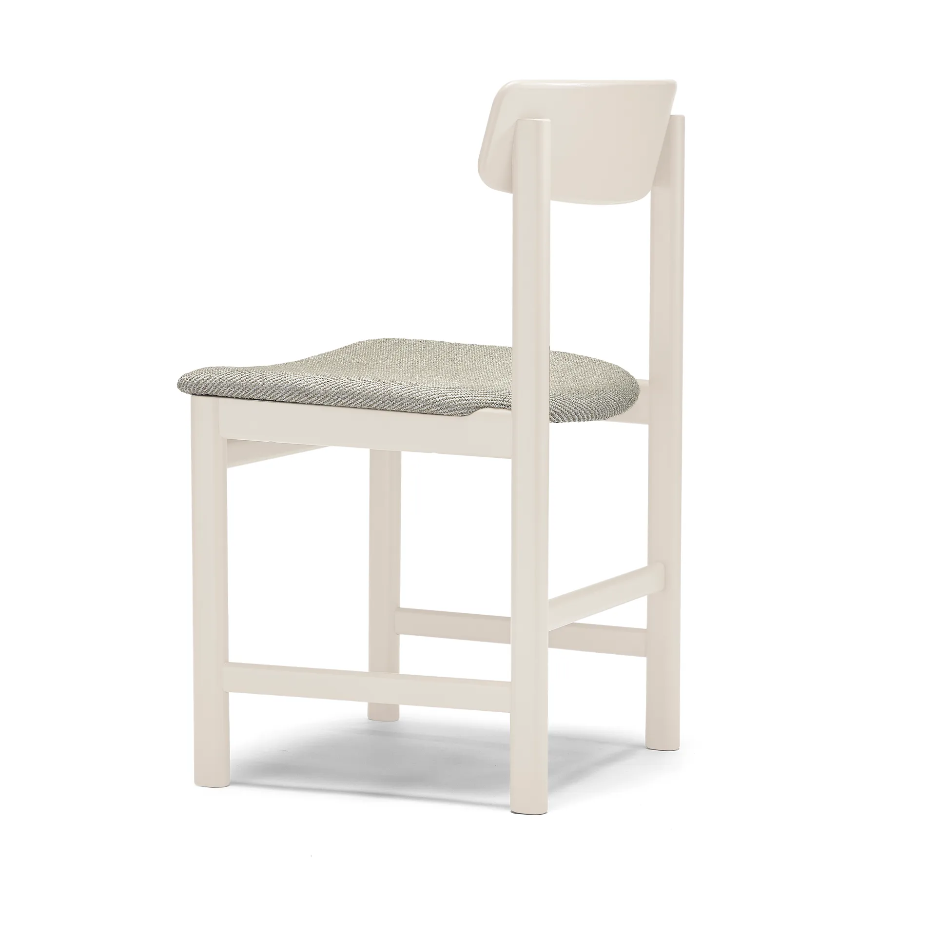 Pal chair, Birch light matte lacquer-Driftwood V3576/01 Stolab