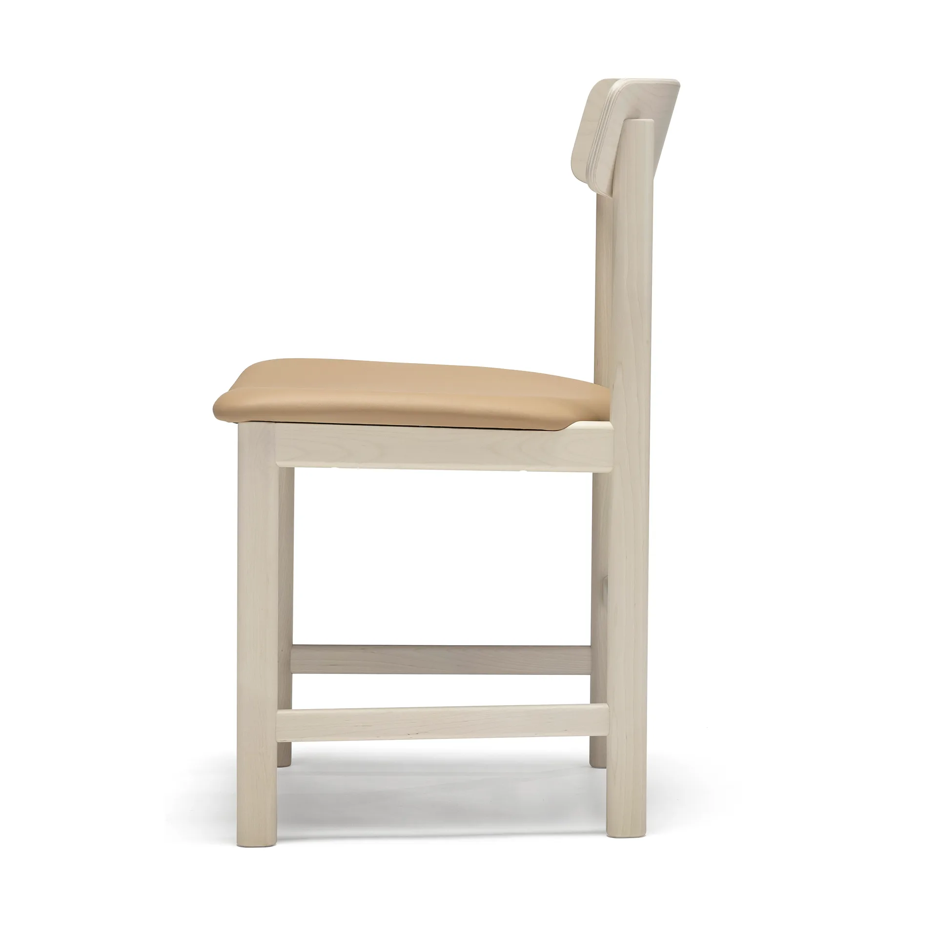 Pal chair, Birch light matte lacquer-Elmosoft 22030 Stolab