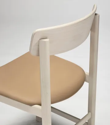 Pal chair - Birch light matte lacquer-Elmosoft 22030 - Stolab