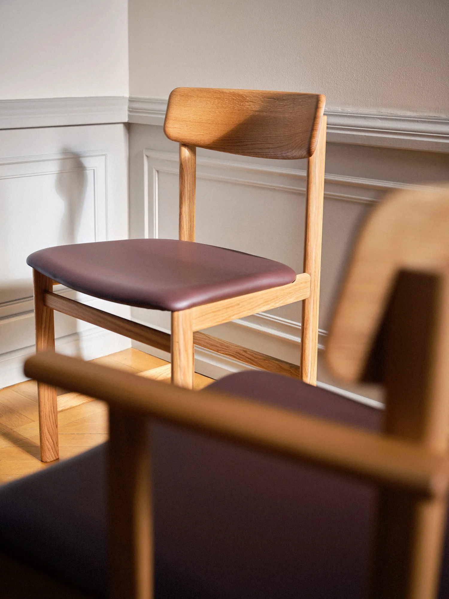 Pal chair, Oak natural oil-Elmosoft 93129 Stolab