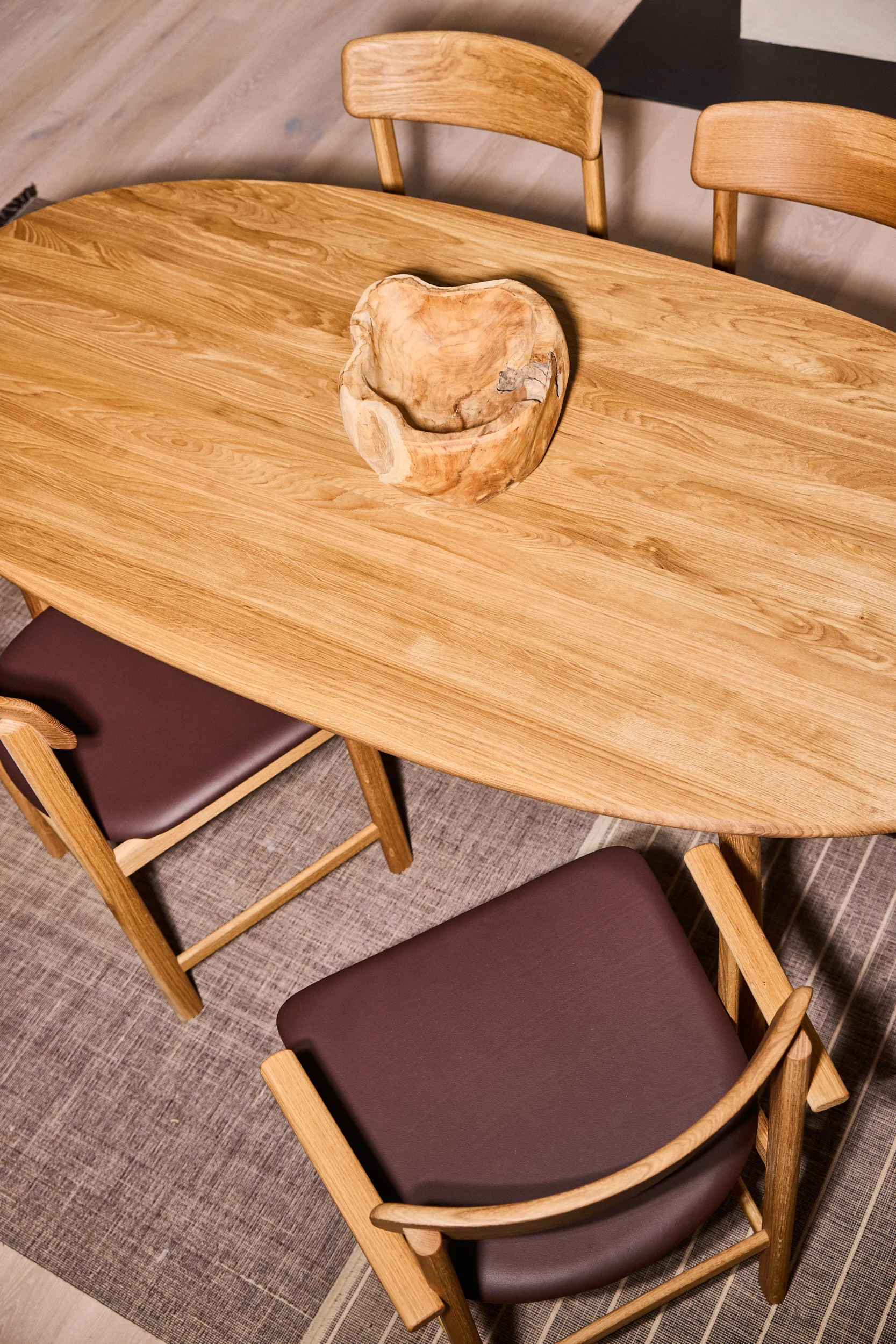 Pal chair, Oak natural oil-Elmosoft 93129 Stolab