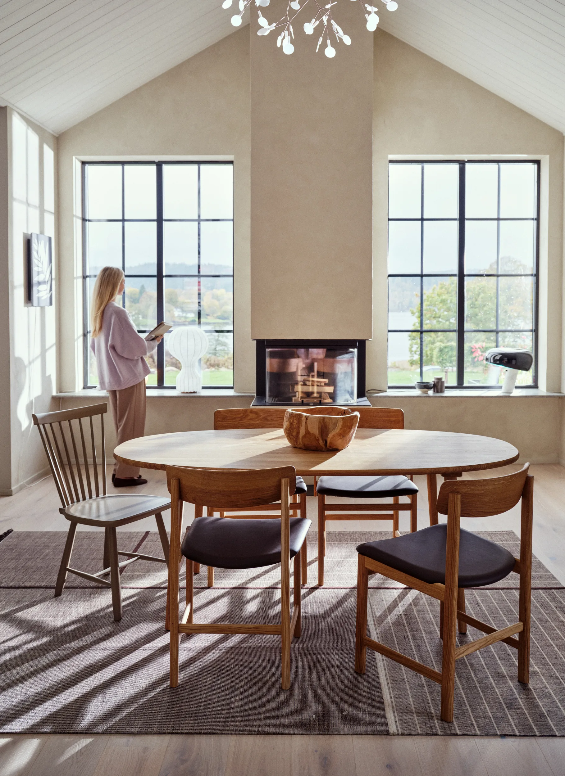 Pal chair, Oak natural oil-Elmosoft 93129 Stolab