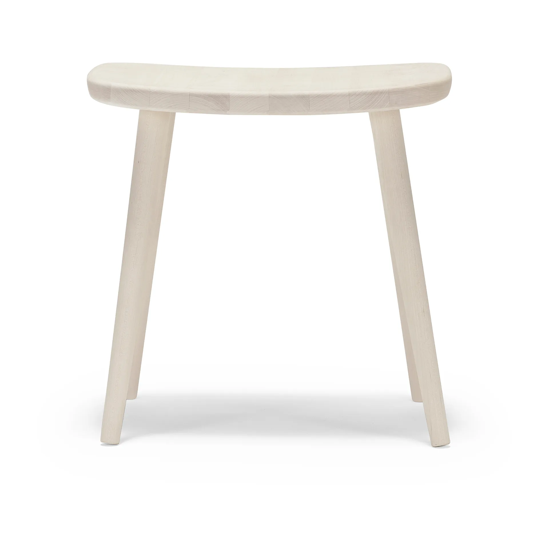 Palle stool, White oiled Stolab