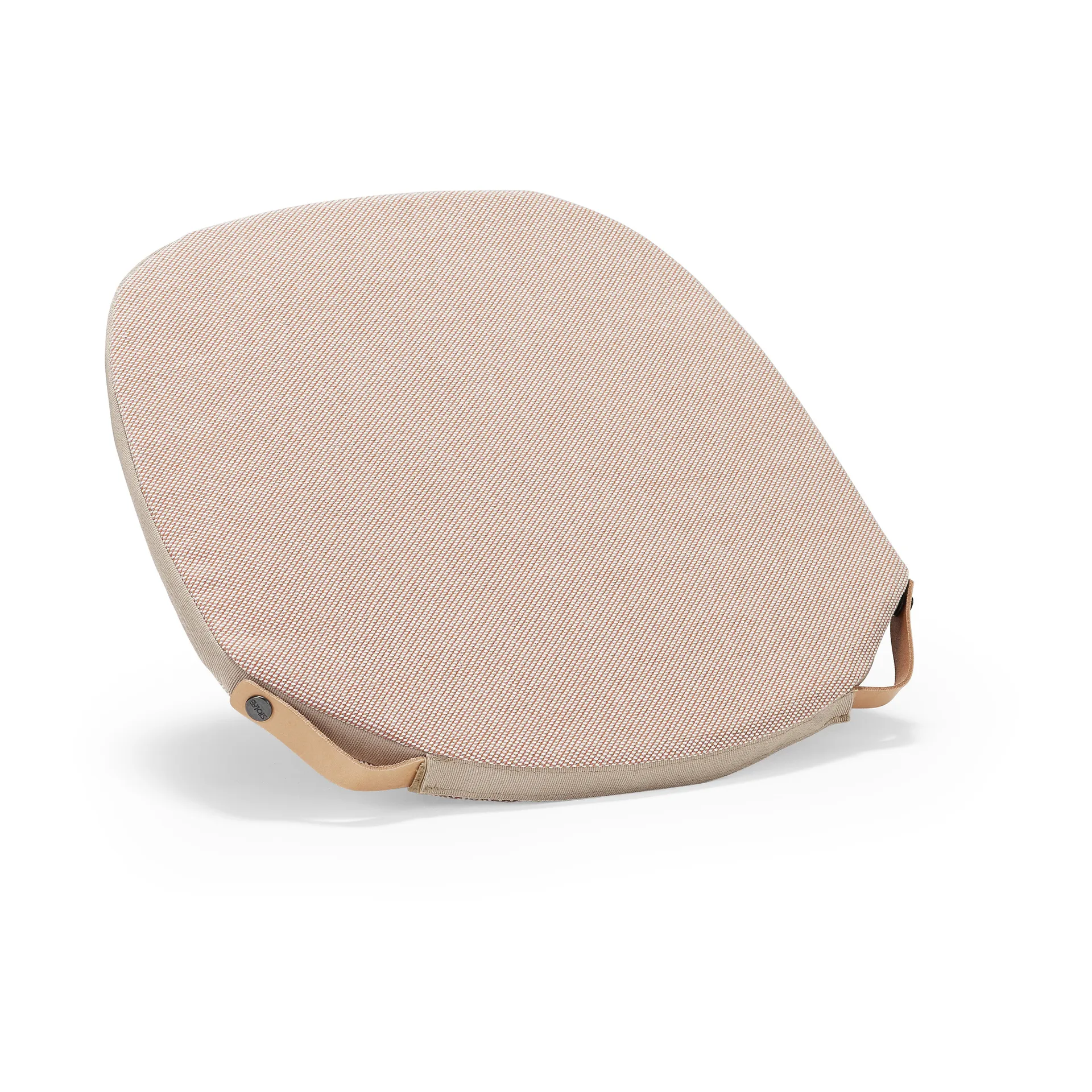 Pinnockio seat cushion, Pink-white Stolab