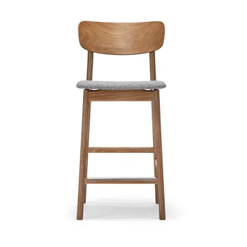 Prima Vista bar stool - Brown/beige-oiled oak - Stolab