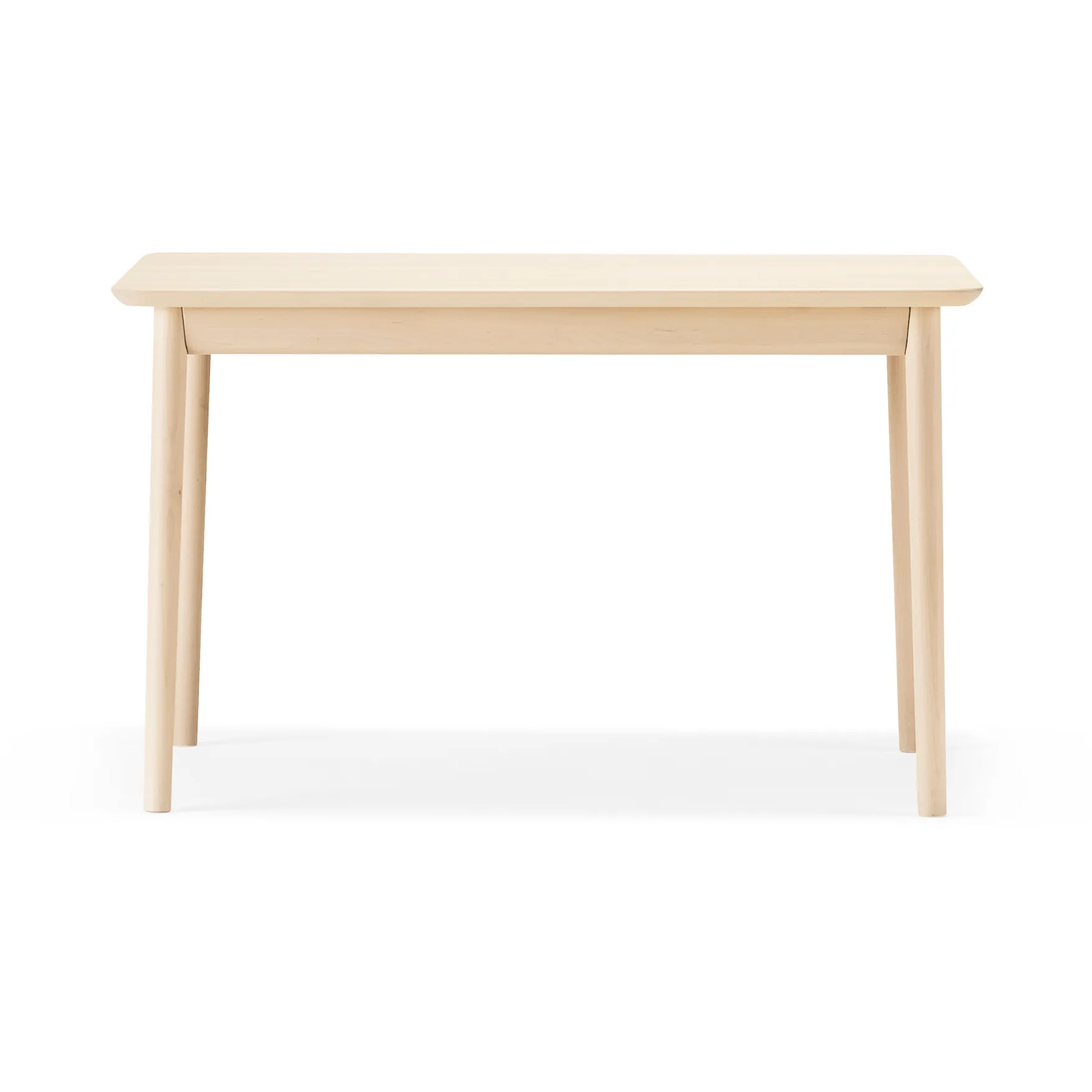 Prima Vista dining table, Birch natural oil. 120cm. 1 insert Stolab