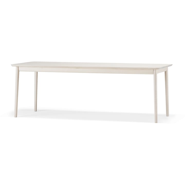 Prima Vista dining table - Birch white oiled 210x90 cm - Stolab
