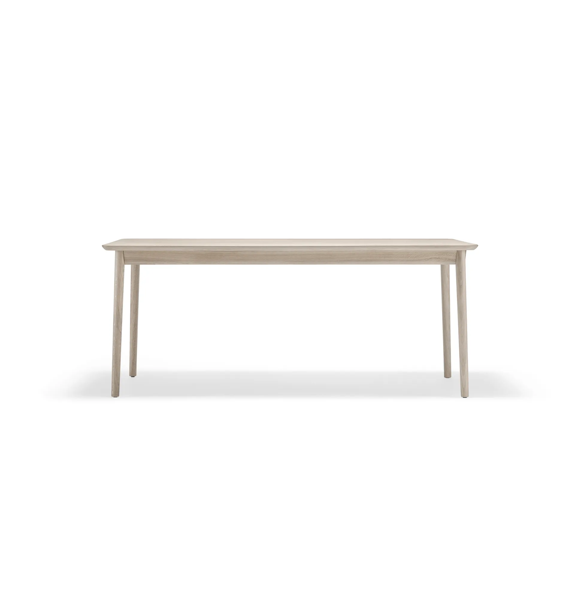 Prima Vista dining table, Oak light matt lacquer-180cm-1 insert Stolab