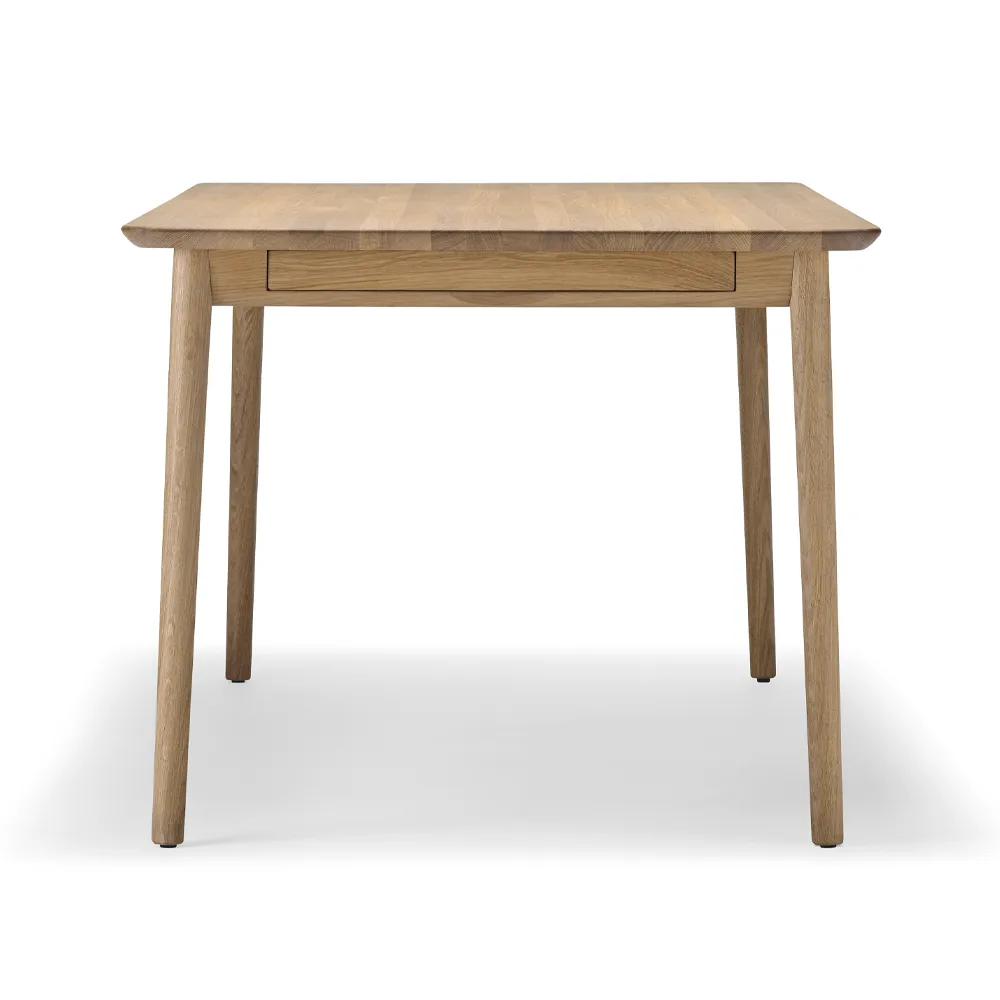 Prima Vista dining table, Oak natural oil-120cm-1 insert Stolab
